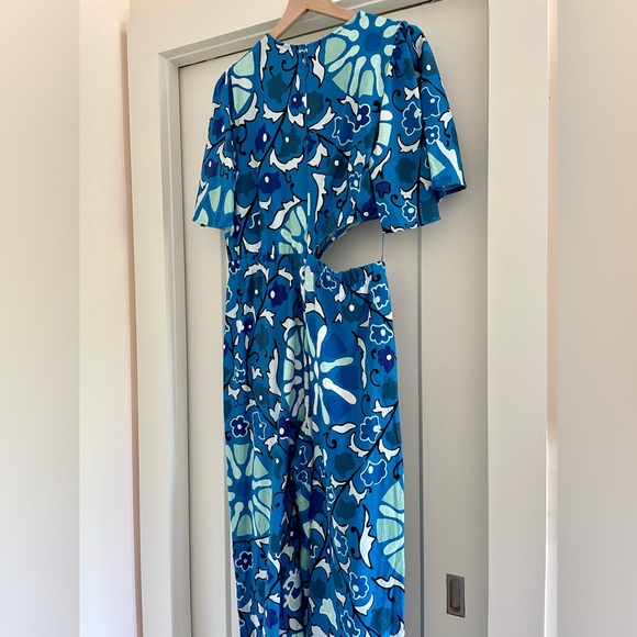 RHODE Women’s Jumpsuit Blue Zinnia Medium - Picture 5 of 9